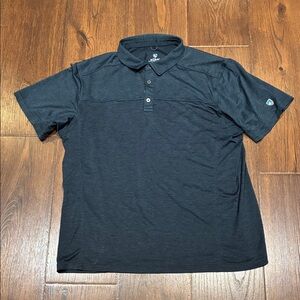 Kuhl Black Polo Shirt